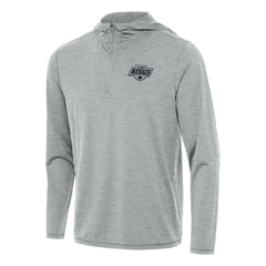 Los Angeles Kings Antigua Tidy Quarter-Zip Hoodie - Heather Gray Hoodies