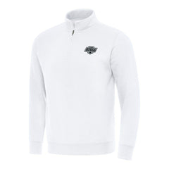 Los Angeles Kings Antigua Victory Quarter-Zip Mock Sweatshirt - White Sweatshirts