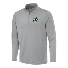 Dallas Stars Antigua Reprocess Quarter-Zip Top - Gray Tops