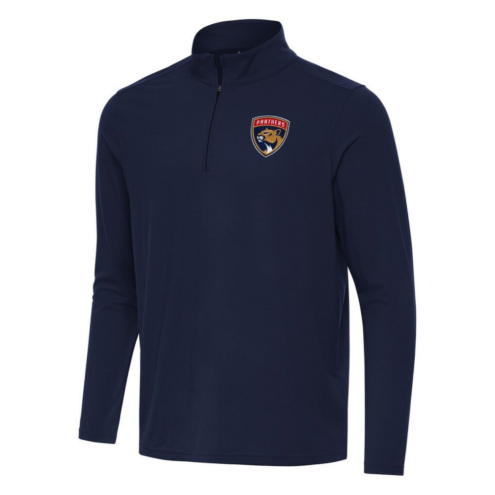 Florida Panthers Antigua Intent Quarter-Zip Top - Navy Tops