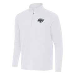 Los Angeles Kings Antigua Intent Quarter-Zip Top - White Tops