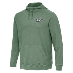 Dallas Stars Antigua Cloud Pullover Hoodie - Hunter Green Hoodies