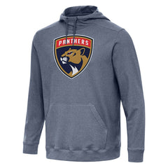 Florida Panthers Antigua Cloud Pullover Hoodie - Heather Navy Hoodies