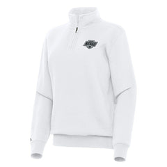 Los Angeles Kings Antigua Women's Victory Quarter-Zip Sweatshirt - White Sweatshirts