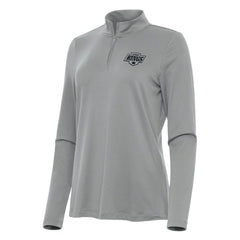 Los Angeles Kings Antigua Women's Reprocess Quarter-Zip Top - Gray Tops