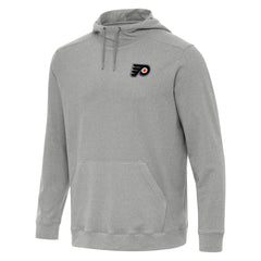 Philadelphia Flyers Antigua Cloud Pullover Hoodie - Heather Gray Hoodies