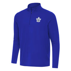 Toronto Maple Leafs Antigua Intent Quarter-Zip Top - Royal Tops