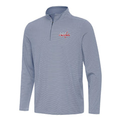 Washington Capitals Antigua Twine Quarter-Zip Top - Navy Tops