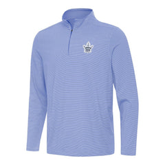 Toronto Maple Leafs Antigua Twine Quarter-Zip Top - Royal Tops