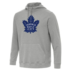 Toronto Maple Leafs Antigua Cloud Pullover Hoodie - Heather Gray Hoodies
