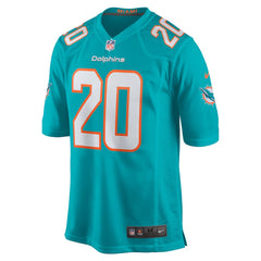 Jordyn Brooks Miami Dolphins Game Jersey - Aqua discount