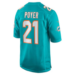 Jordan Poyer Miami Dolphins Game Jersey - Aqua sale