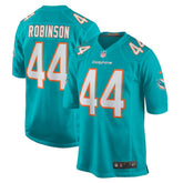 Chop Robinson Miami Dolphins Game Jersey - Aqua on sale