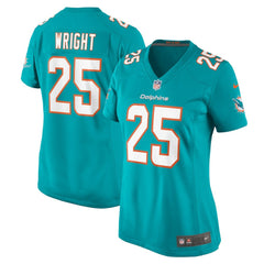 Jaylen Wright Miami Dolphins Women's Game Jersey - Aqua outlet