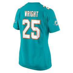 Jaylen Wright Miami Dolphins Women's Game Jersey - Aqua outlet