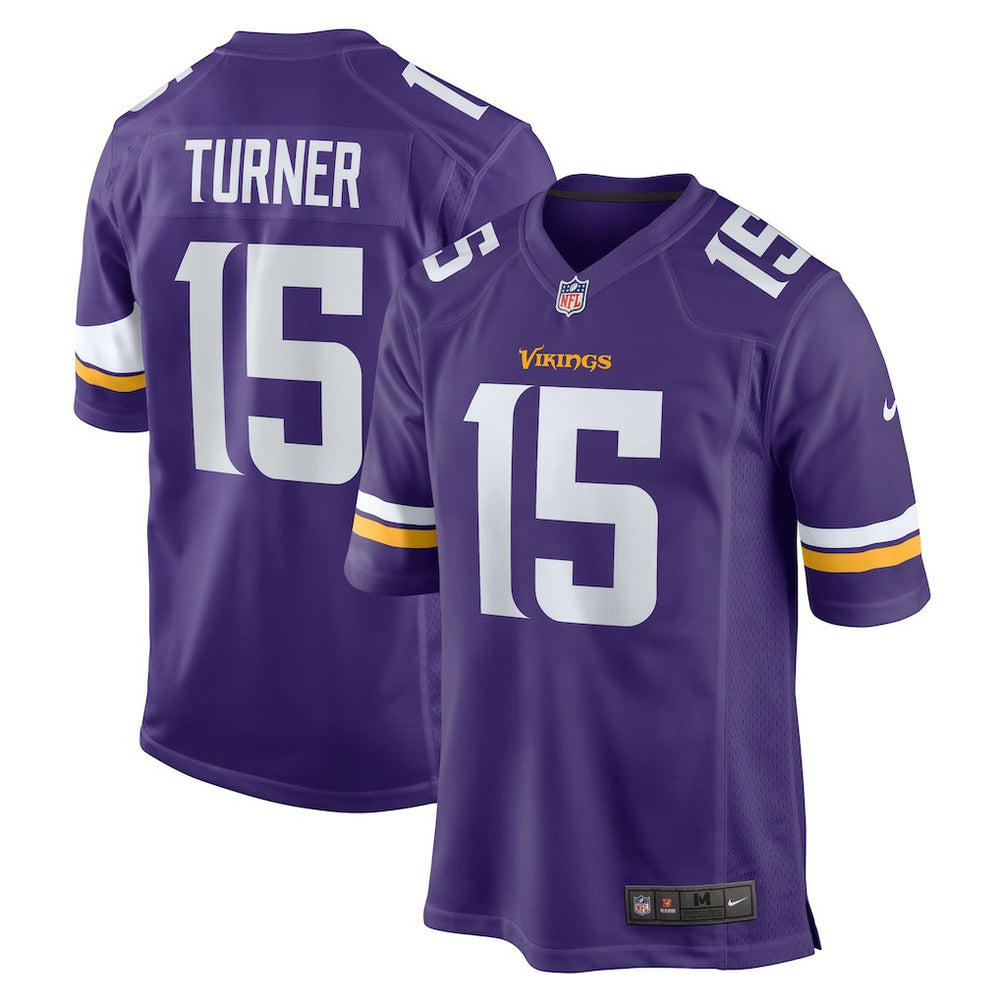 Dallas Turner Minnesota Vikings Game Jersey - Purple cheap
