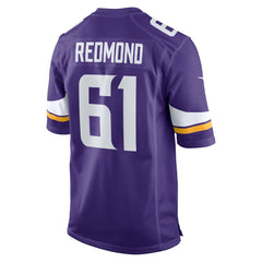 Jalen Redmond Minnesota Vikings Game Jersey - Purple sale