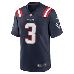 Demario Douglas New England Patriots Game Jersey - Navy discount