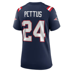 Dell Pettus New England Patriots Women's Game Jersey - Navy cheap