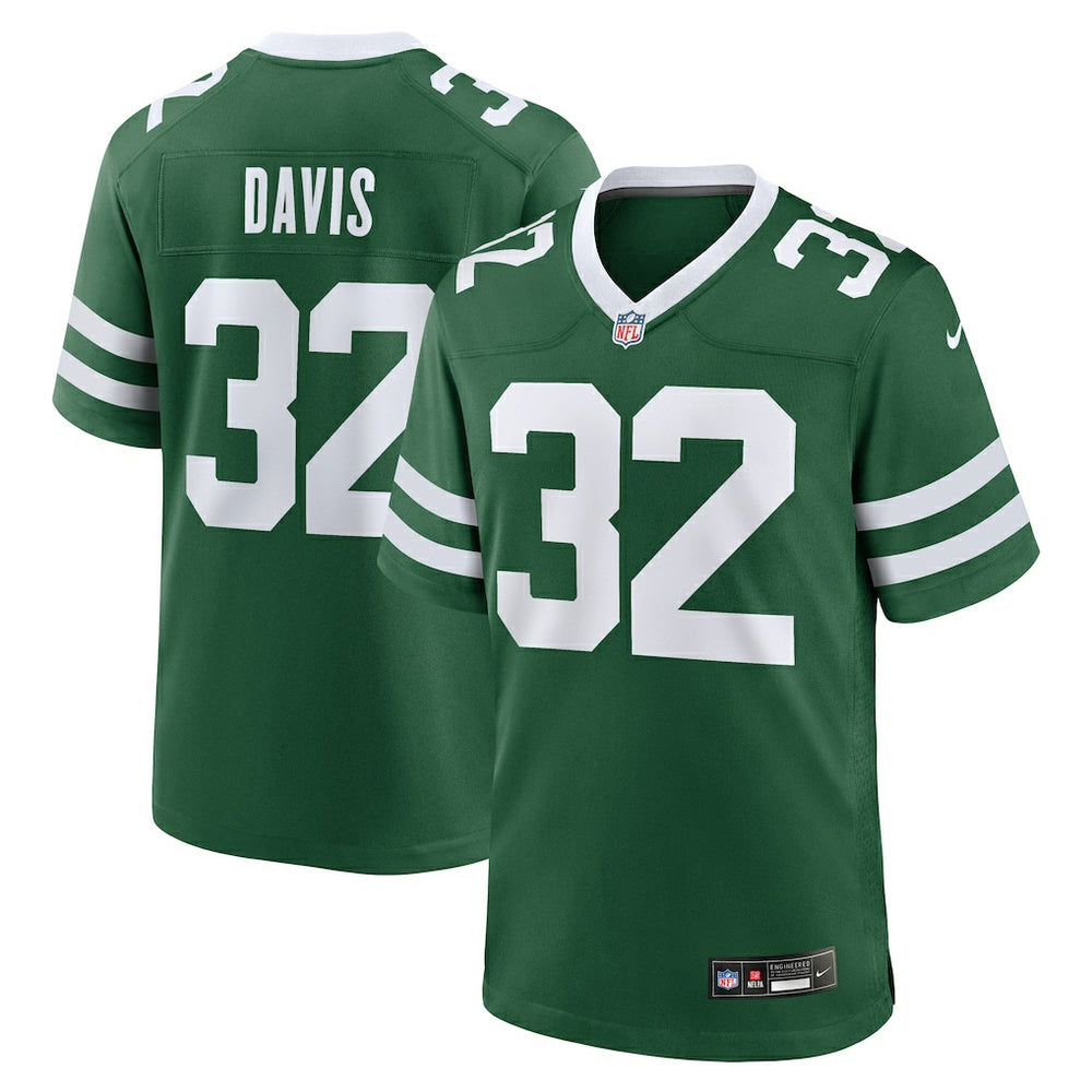 Isaiah Davis New York Jets Team Game Jersey - Legacy Green cheap