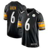 Patrick Queen Pittsburgh Steelers Game Jersey - Black on sale