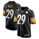 Ryan Watts Pittsburgh Steelers Game Jersey - Black outlet