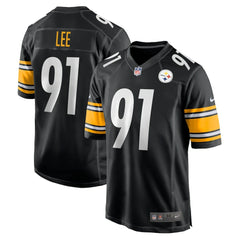 Logan Lee Pittsburgh Steelers Game Jersey - Black cheap