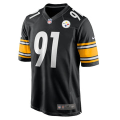 Logan Lee Pittsburgh Steelers Game Jersey - Black cheap