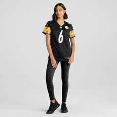 Patrick Queen Pittsburgh Steelers Women's Team Game Jersey - Black for sale