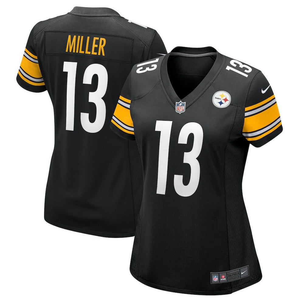Scotty Miller Pittsburgh Steelers Women's Team Game Jersey - Black on sale