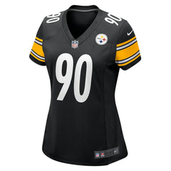 T.J. Watt Pittsburgh Steelers Women's Team Game Jersey - Black on sale