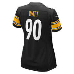 T.J. Watt Pittsburgh Steelers Women's Team Game Jersey - Black on sale