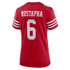 Malik Mustapha San Francisco 49ers Women's Team Game Jersey - Scarlet discount