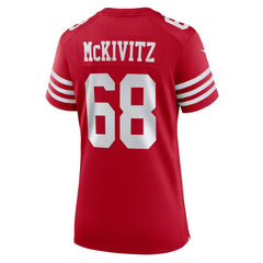 Colton McKivitz San Francisco 49ers Women's Team Game Jersey - Scarlet discount