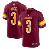Cade York Washington Commanders Game Jersey - Burgundy outlet