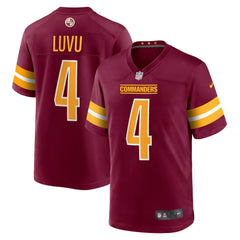 Frankie Luvu Washington Commanders Game Jersey - Burgundy sale