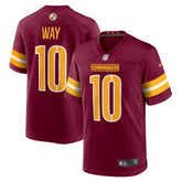 Tress Way Washington Commanders Game Jersey - Burgundy online