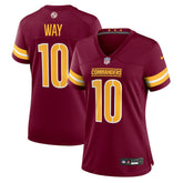 Tress Way Washington Commanders Women's Team Game Jersey - Burgundy cheap