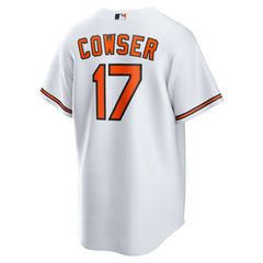 Colton Cowser Baltimore Orioles Home Replica Jersey White
