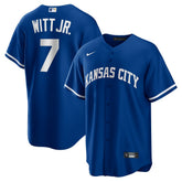 Bobby Witt Jr. Kansas City Royals Alternate 2 Replica Jersey Rush Blue