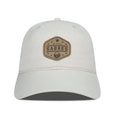 Buffalo Sabres Men's Levelwear Faux Leather Patch Unstructured Adjustable Hat - Cream Hats
