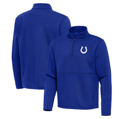Indianapolis Colts Antigua Twist Quarter-Zip Pullover Jacket - Royal online