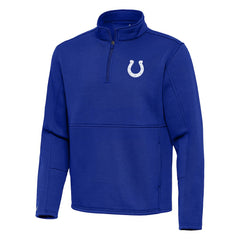 Indianapolis Colts Antigua Twist Quarter-Zip Pullover Jacket - Royal online