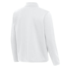 New Orleans Saints Antigua Twist Quarter-Zip Pullover Jacket - White sale