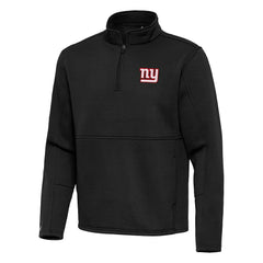 New York Giants Antigua Twist Quarter-Zip Pullover Jacket - Black online