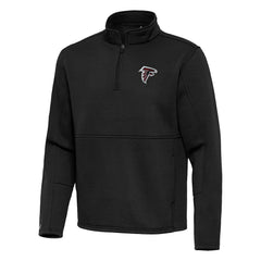 Atlanta Falcons Antigua Twist Quarter-Zip Pullover Jacket - Black discount