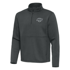 Los Angeles Kings Antigua Twist Quarter-Zip Pullover Jacket - Silver Pullover