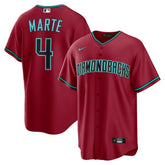 Ketel Marte Arizona Diamondbacks Alternate 2 Replica Jersey Red