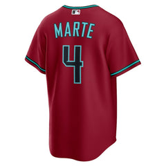 Ketel Marte Arizona Diamondbacks Alternate 2 Replica Jersey Red