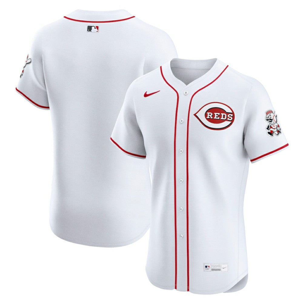 Cincinnati Reds Home Elite Jersey White